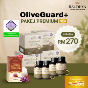 PAKEJ PREMIUM (ORIGINAL) (120 Biji) + Free (10 Uncang)